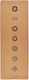 Myga Myga Trainingsmatte Yoga Beige (200x70cm)