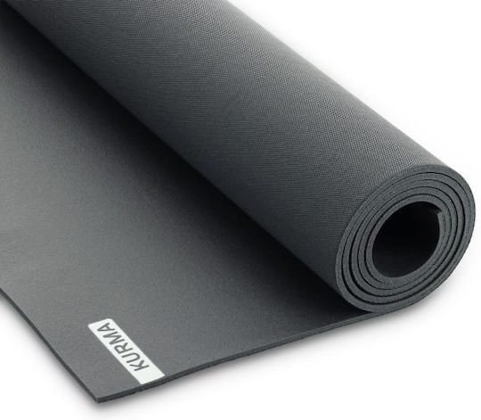 Kurma Trainingsmatte Yoga Schwarz (200x60cm)