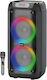 Karaoke Speaker with Wireless Microphone and Lighting Effects BTS-2173 721735 Black