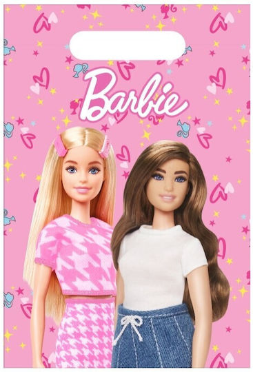 Τσάντα για Δώρο με Θέμα "Barbie" 17x25εκ. 6τμχ