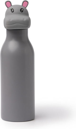 Next Ιπποπόταμος Παιδικό Παγούρι Ανοξείδωτο 450ml