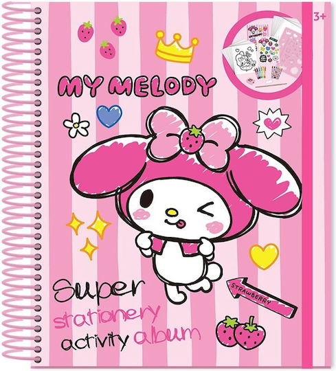 533414 Schulset Spiral 45 Stück My Melody Set 6 Stück Set 6 Stücke
