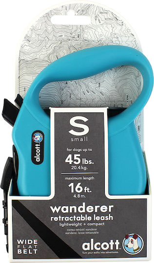 Alcott Dog Leash/Lead Strap Wanderer In Blue Colour 5m