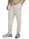Pantaloni de trening cu elastic Ecru