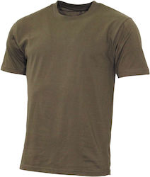 MFH Short Sleeve Army T-shirt 100% Cotton Green Colour