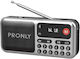 PR-810BT Rechargeable Pocket Radio with Bluetooth