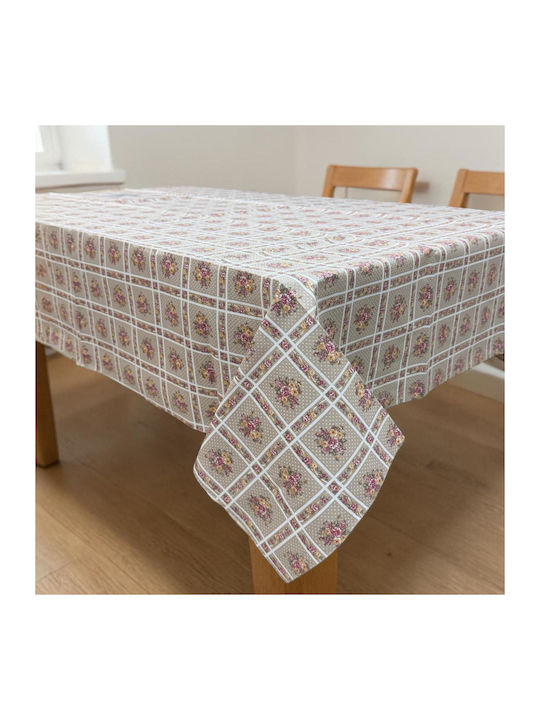 Linea Home Tischdecke N2605 Beige 140x180cm