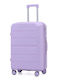 Sunshine Large Travel Suitcase Lila Height 75cm