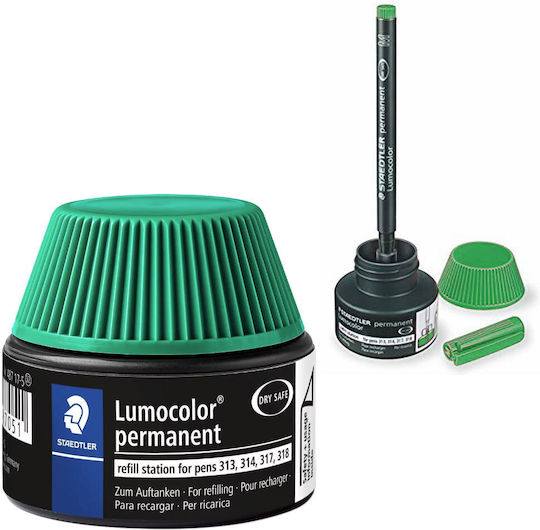 Staedtler Replacement Ink for Fountain Pen Green 15ml