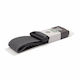Bodhi Velcro Yoga Mat Strap Gray