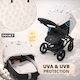 Dooky Stroller Sunshade White