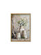 Canvas Painting Vintage Daisies Rustic Jug 52x72x3