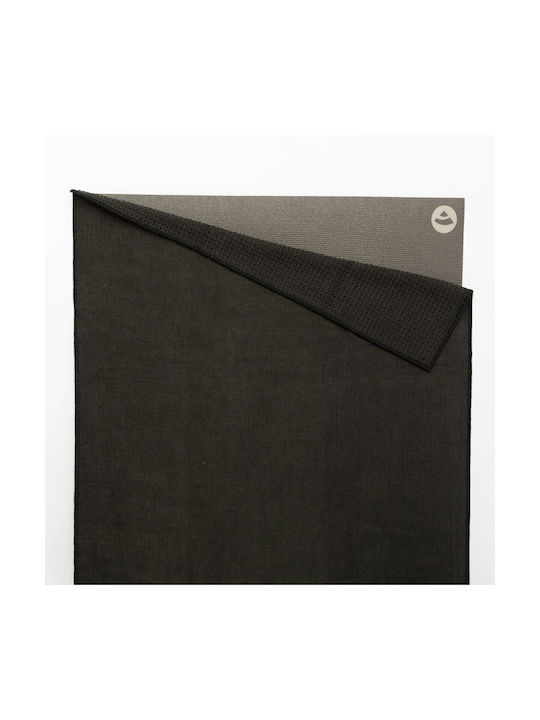 Bodhi Yoga Fitnesshandtuch mit Griff 183 x 61 cm – Anthrazit