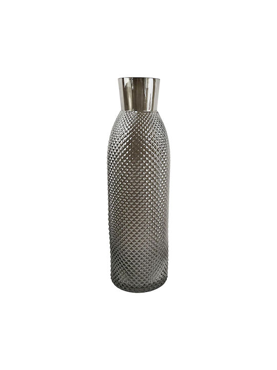Karvounis Decorative Glass Vase 13.5xH40cm
