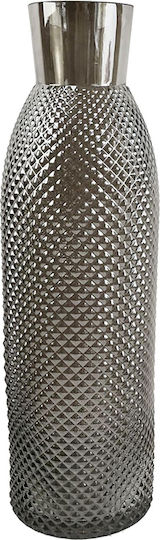 Karvounis Decorative Glass Vase 13.5xH40cm