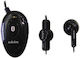 Audioline ALF00 In-Ear Bluetooth Kopfhörer Ακουstik Schwarz