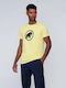 Herrenblusen Kurzarm T-Shirts Lila