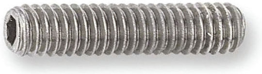 Inox Βίδα Ακέφαλη Inox DIN 916 με Διάμετρο M5 και Μήκος 8mm