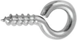 Inox Βίδα Θηλιά Inox με Διάμετρο M6 και Μήκος 100mm Inox Βίδα Θηλιά Inox με Διάμετρο M6 και Μήκος 100mm