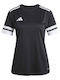 Adidas Squadra 25 W T-shirt Ji9986 White Black