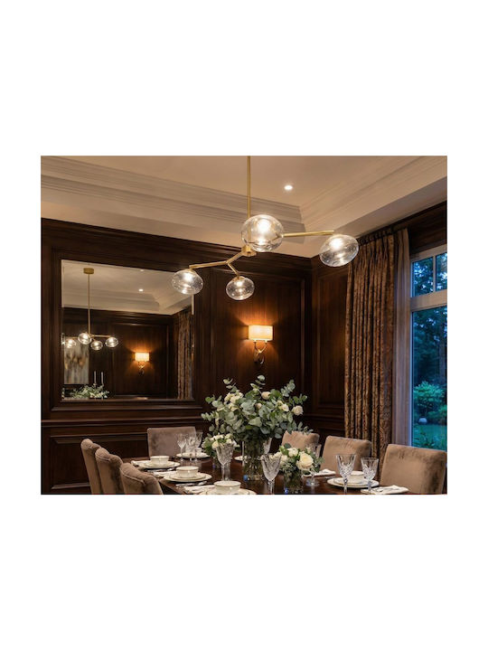 Luma Luma Gold LED Ceiling Light with Warm Whit...