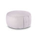 Kurma Round Meditation Cushion Light Gray