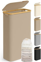 Songmics Καλάθι Απλύτων Υφασμάτινο 65lt με Καπάκι 42x22.5x70.5cm Καφέ Songmics Καλάθι Απλύτων Υφασμάτινο 65lt με Καπάκι 42x22.5x70.5cm Καφέ