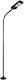 Globostar Urbano-280 Glb-000-0012 Metal Galvanized Lighting Pole Solar Street Light Outdoor Ral 6009 Cypress Matte W84 X D25 X H280cm Glb-000-0012
