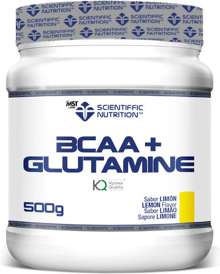 Scientiffic Nutrition Bcaa + Glutamine Kyowa 500gr Lemon