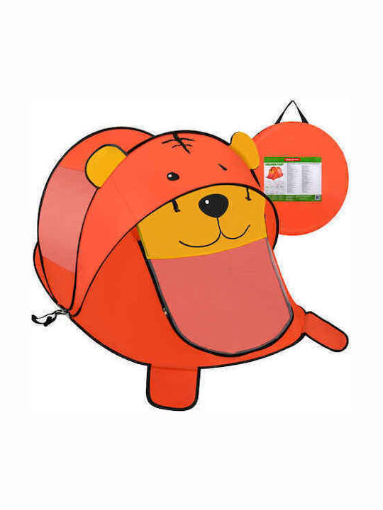 Kruzzel Children's Castle Pop Up Tent Orange