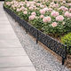 Jack Matrix Kunststoff Gartenhecke in Schwarz Farbe 90x40cm