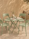 Set de Masă pentru Exterior Curves 5 Piese Verde
