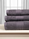 Silk Fashion Hand Towel Opal 40x60cm Dark Grey 500gr/m²