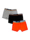 Kal-tsa Set Kids Boxers 3 Pieces Monochrome