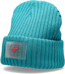 4F 4F Damen Beanie Strickmütze in Türkis