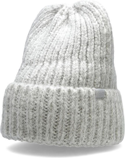 Beanie Damen Strickmütze in Grau
