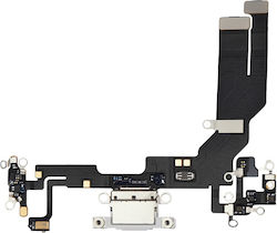 Charging Flex Cable iPhone 16e/17e White Charging Flex Cable iPhone 16e/17e White
