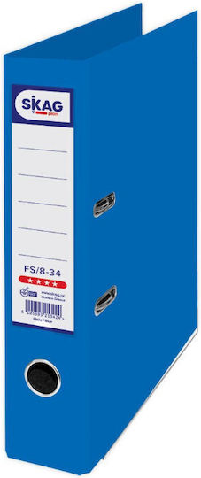 Office Arc Ring Binders Skag System P.p 8/34 Blue
