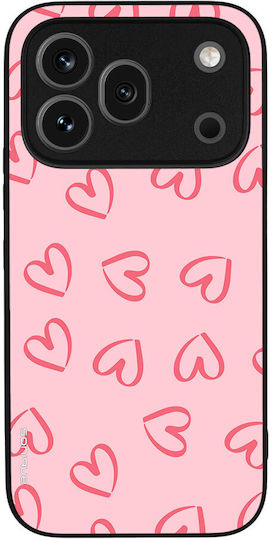 Калъф Sonique Heart Series Honor 600 Pro 5g Розов