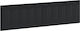 vidaXL Wooden Black Bed Headboard 200x50cm