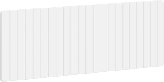vidaXL Wooden White Bed Headboard 140x50cm