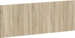 vidaXL Табла за легло Дървена Бежова 140x50cm