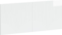 vidaXL Wooden White Bed Headboard 120x50cm