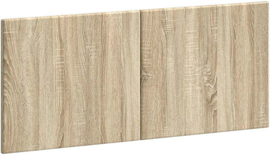 vidaXL Hölzernes Kopfstützen für Betten Beiges 120x50cm