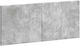 vidaXL Wooden Grey Bed Headboard 120x50cm