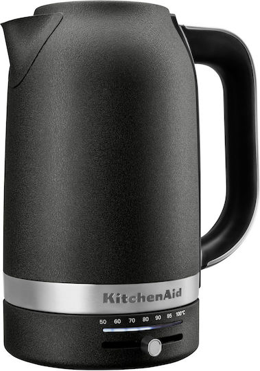 Kitchenaid Kettle 1.7L 2400W Cast Iron Black