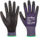 Portwest Safety Gloves Purple Polyurethane