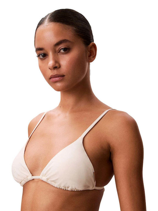 Calvin Klein Bikini Τριγωνάκι Λευκό