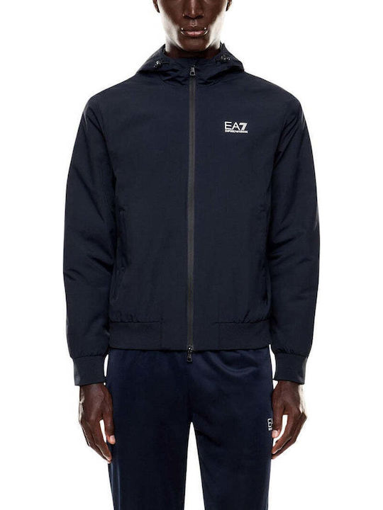 Emporio Armani Winter Jacket Blue