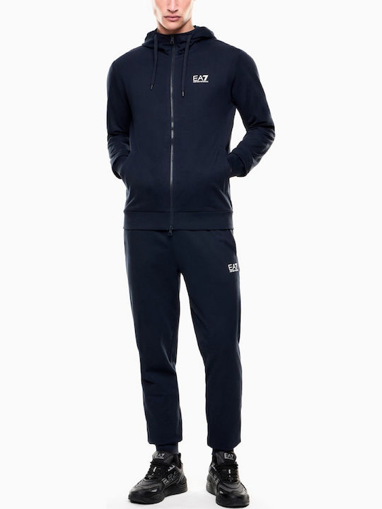 Emporio Armani Blue Tracksuit Set